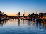 River Liffey bei Nacht River Liffey bei Nacht