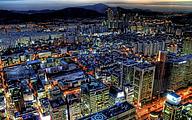 Seoul aus der Vogelschau Seoul aus der Vogelschau