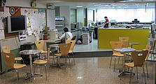 Lobby im vierten Stock Lobby im vierten Stock