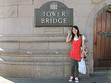 an der Tower Bridge an der Tower Bridge