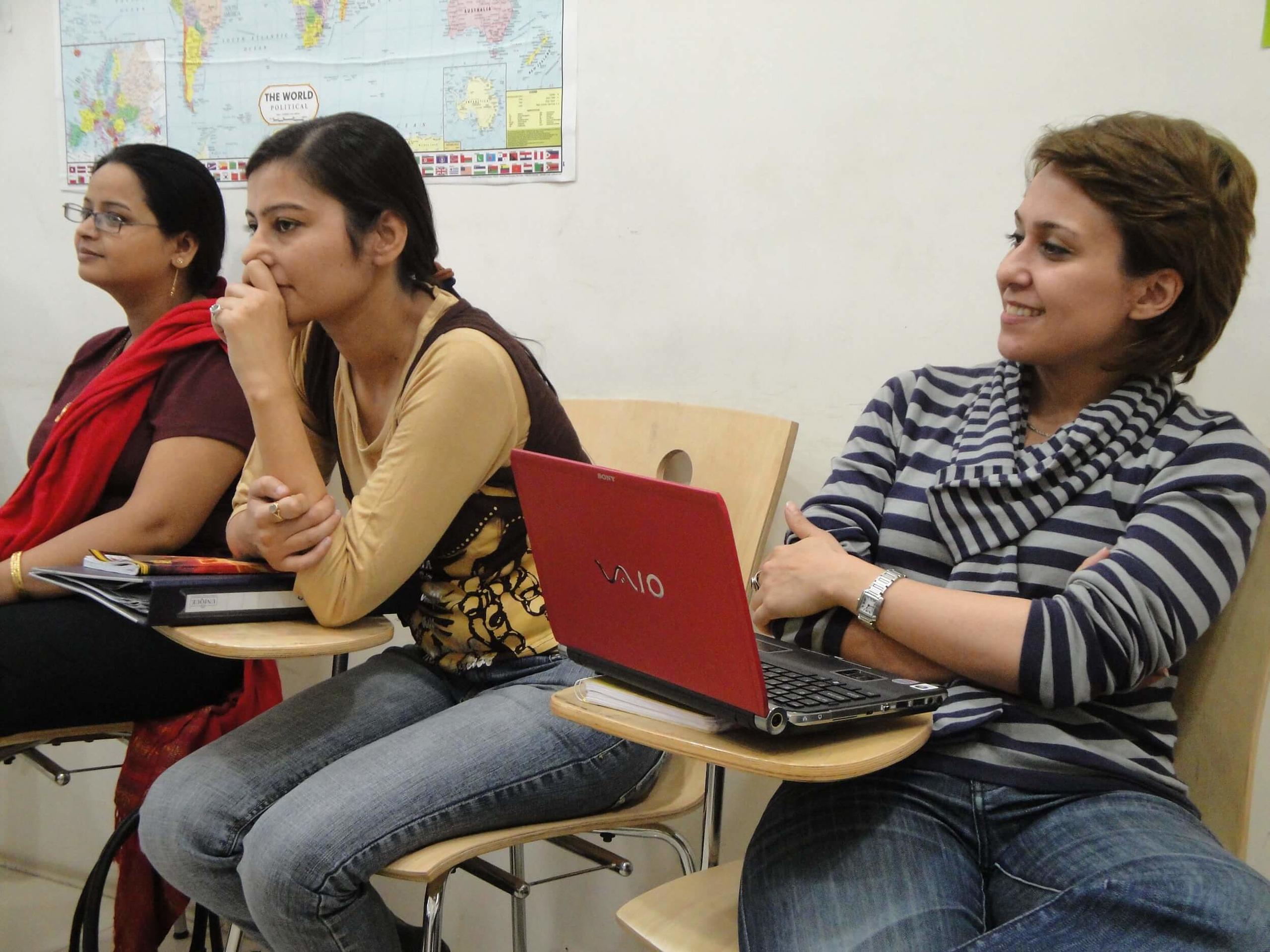 Hier finden Sie Infos zu Sprachkursen bei ILSC Neu-Delhi.