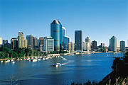 Brisbane River und CBD