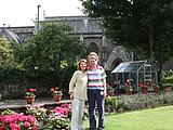 Kursteilnehmerin mit host mum Kursteilnehmerin mit host mum