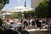 Pause auf der Terrasse Pause auf der Terrasse