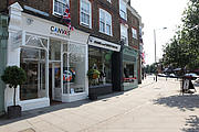 Straßenzug in Wimbledon Straßenzug in Wimbledon