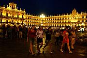 Plaza Mayor bei Nacht Plaza Mayor bei Nacht