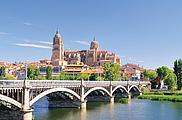 Rio Tormes mit Kathedrale Rio Tormes mit Kathedrale