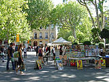 Markt in Aix Markt in Aix