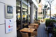 Terrasse des Schulrestaurants