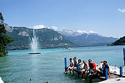 unterwegs auf dem Lac d'Annecy unterwegs auf dem Lac d'Annecy