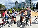 Biking in Stanley Park Biking in Stanley Park