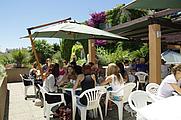 Mittagessen auf der Terrasse Mittagessen auf der Terrasse